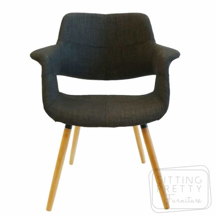 Balmoral Chair - Charcoal