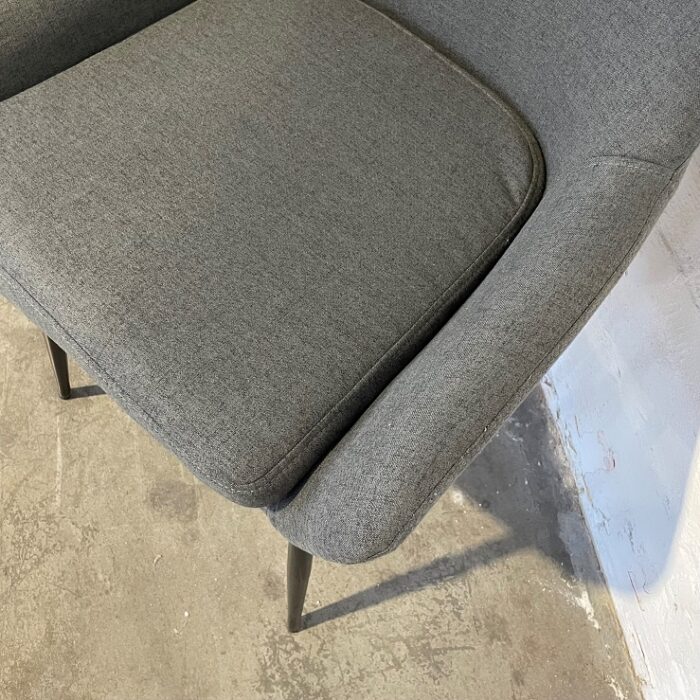 Charcoal Upholstered Dining Chair