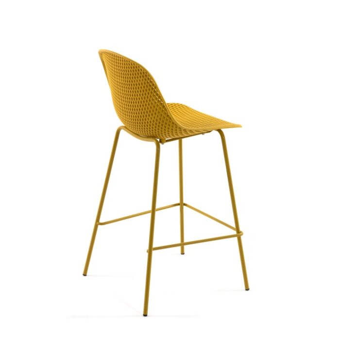 Plastic Yellow Quinby Stool