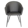 Black Upholstered Dining Chair
