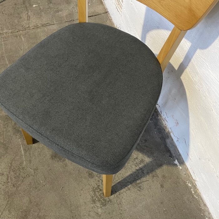 Oak Charcoal Dining Chair